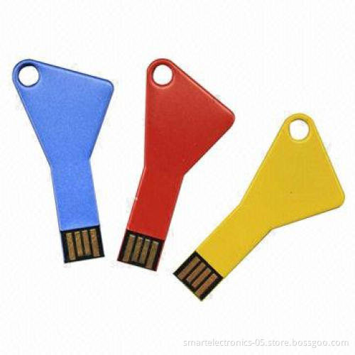 Metal Key USB, 64MB-128GB Capacity